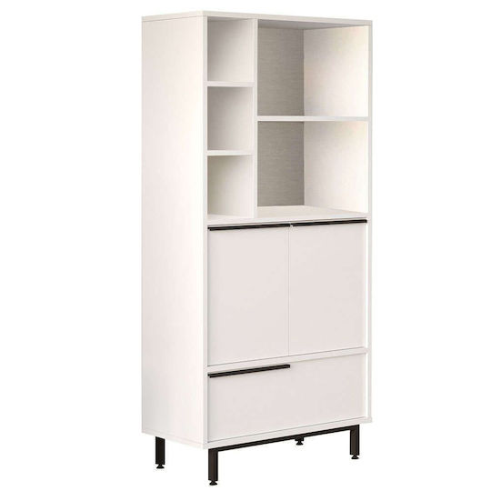 Hanah Home Баня Кабинет Ширина74.8xДължина35.5xВисочина161.6см Бял