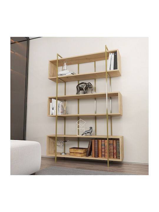 Етажерка Bruti Oak-gold 120x29.6x180см.