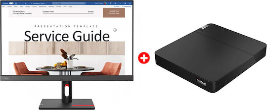 Lenovo ThinkSmart Core + ThinkVision S24i-30 Mini PC (Core i5-1145G7E/8GB DDR4/256GB SSD/W10 IoT)