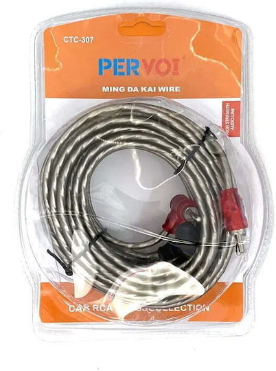 Pervoi Καλώδιο Ήχου Αυτοκινήτου Car Rca Cables Ctc-307