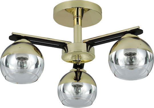 Agora Lighting Deckenleuchte Gold