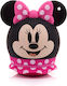 Disney Minnie Mouse Ηχείο Bluetooth με Διάρκεια Μπαταρίας έως 4 ώρες Ροζ