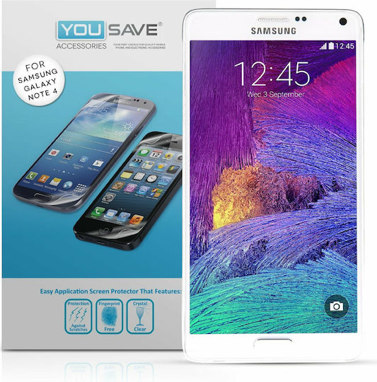 YouSave Accessories Screen Protector 3τμχ (Samsung Galaxy Note 4 by Yousave)