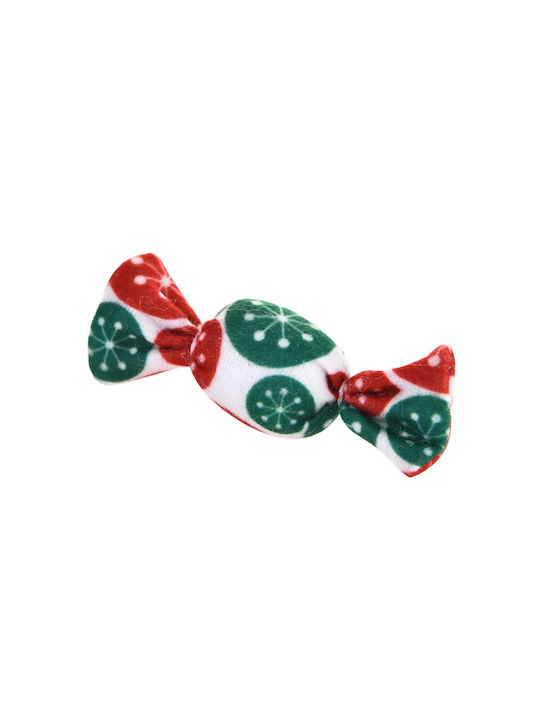 Plush Candy Toy Cats Red Green Flowers 4x9cm