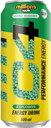 Cellucor C4 Carbonated Energy Drink Millions Apple with Carbonation, Sugar-Free 500ml