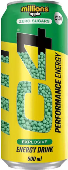 Cellucor C4 Carbonated Băutură energizantă Milioane de mere cu carbonatare, fără zahăr în Cutie 500ml