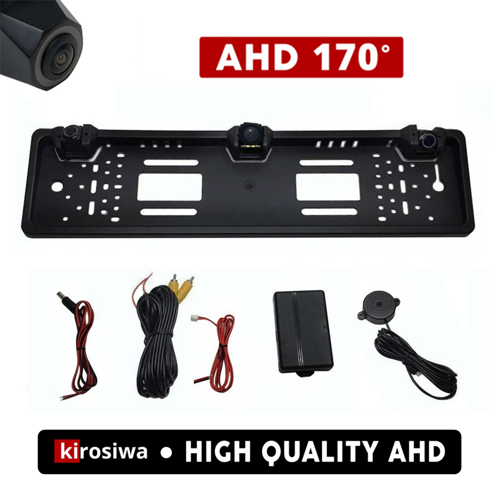 Kirosiwa Car Reverse Camera with License Plate Frame and Night Vision Universal CAM9546 | Skroutz.gr