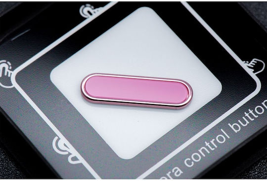 Camera Control Active Button Fit Iphone 16 Series Case Drop Glue Clear Mag Cover Pink
