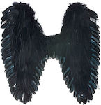 Black Feather Wings 70x65cm #es_74146