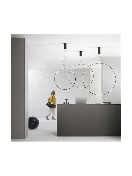 Fan Europe Toorx Ceiling Light Black LED with Cold White Light 100x100cm