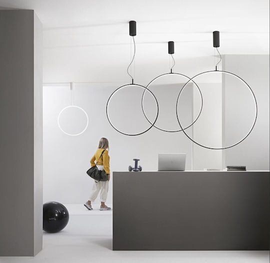 Fan Europe Toorx Deckenleuchte Schwarz LED mit Kaltweißem Licht 100x100cm