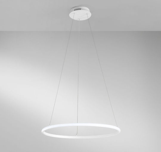 Fan Europe Axis Lumini Suspendate Alb LED cu Lumină Alb Rece 60x60cm