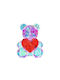 My Home Luxury Decorative Lamp Heart Multicolour