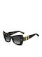 Dsquared2 Unisex Γυαλιά Ηλίου με Μαύρο Κοκκάλινο Σκελετό και Μαύρο Φακό D2 0170/S 807/9O