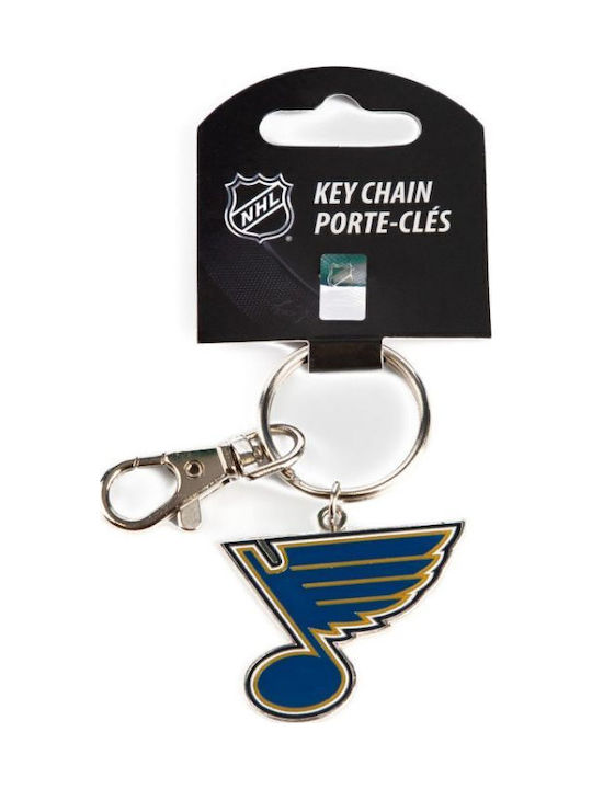 Schlüsselanhänger Inglasco Nhl Logo Metallisch Team Ecru