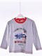 Kids' Shirt Long Sleeve Gray