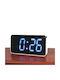 Tabletop Digital Clock Light Blue MM068760801