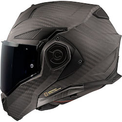 LS2 FF901 Advant X Flip-Up with Sun Visor ECE 22.06 Carbon Solid Matt