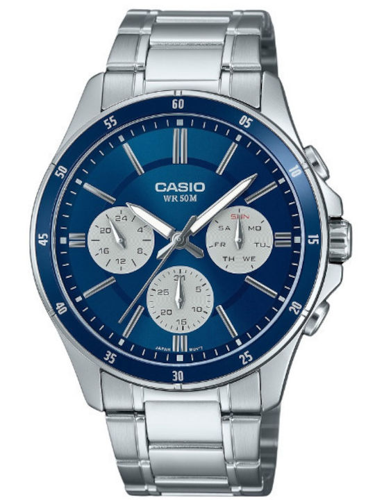 Casio Men's Watch 44mm Chronograph Battery with...