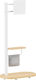Brateck FS54-22T-02W TV Mount Floor up to 43" and 15kg Silver
