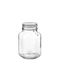 H&S Collection General Use Glass Transparent Vase with Lid 3000ml
