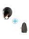 Axor Striker Matt Black Motorradhelm Jet ECE 22.06 1150gr mit Sonnenblende