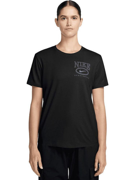 Sportswear Women's Athletic T-shirt Black