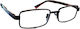 Reading Glasses +2.00 in Brown color R300