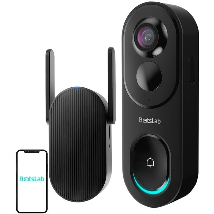 Botslab 2 R810 5MP video intercom, 360°, IP66, 5200 mAh