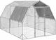 vidaXL 3328526 Galvanized Steel Cage for Birds ...