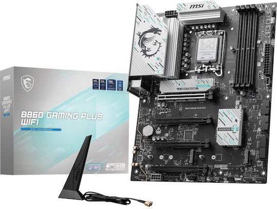 MSI B860 Gaming Plus WIFI Motherboard ATX με Intel 1851 Socket 911-7E41-003