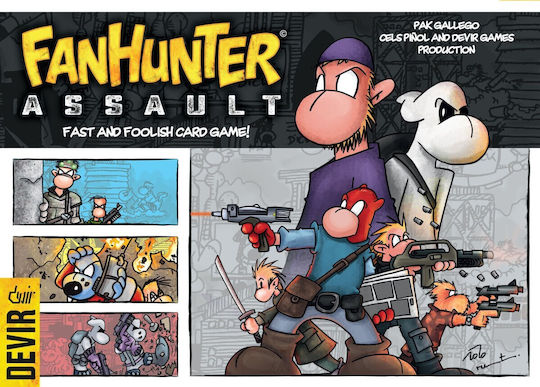 Board Game Fanhunter: Assault for 2-6 Players 13+ Years Old (EN) Devir