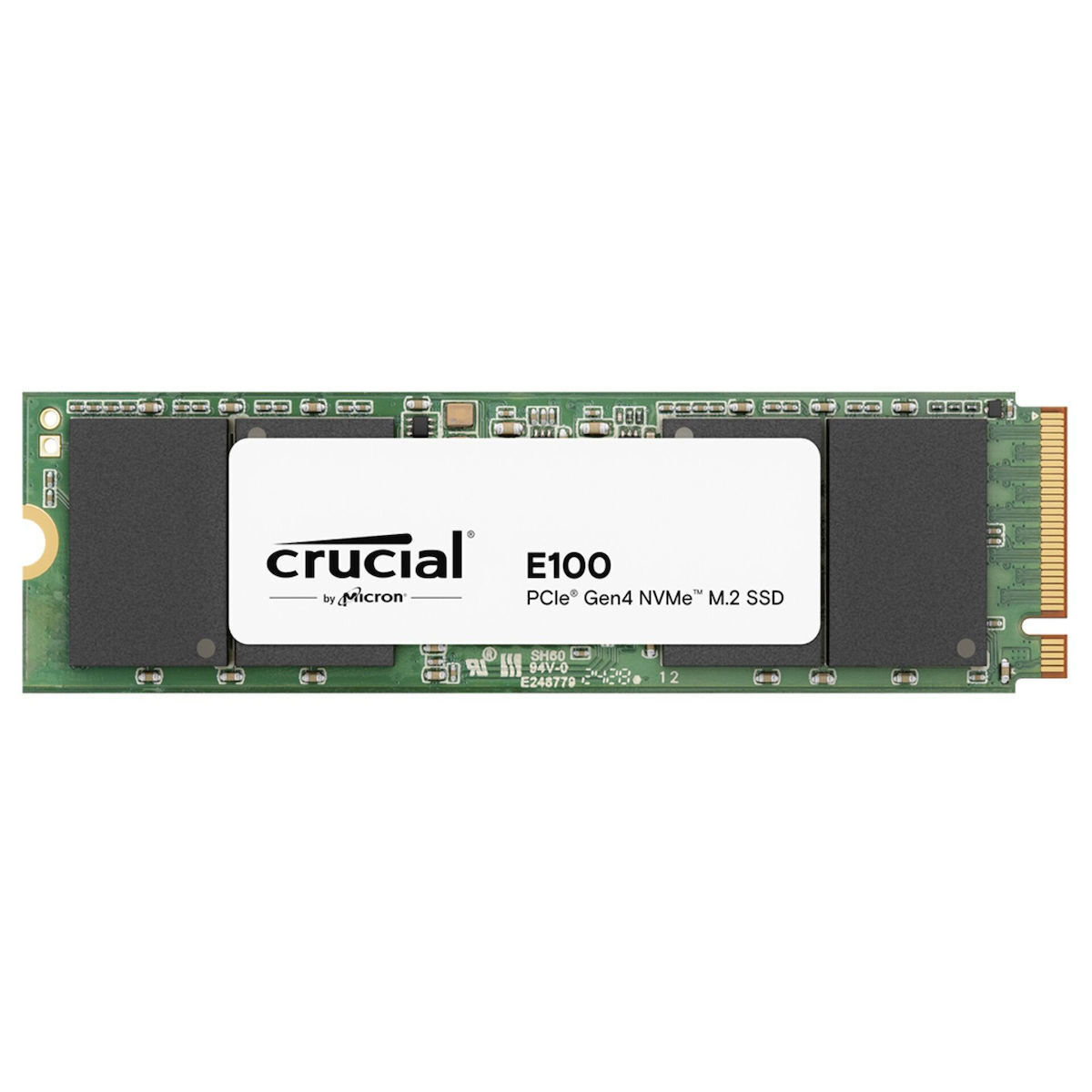 Crucial E100 Gen4 SSD 1TB M.2 NVMe PCI Express 4.0