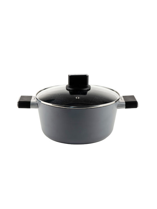 Luigi Ferrero Tiefer Topf aus Aluminium 2.5Es / 20cm