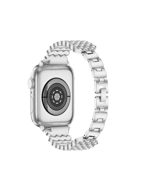 LW-381 Stainless Steel Strap Silver (Apple Watc...