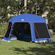 vidaXL Camping Tent Blue 512x458x255cm