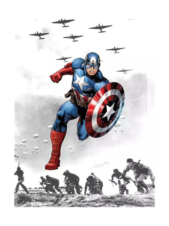 Comic Poster Captain America Cm006 21cm X 30cm