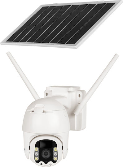 Kruger & Matz Connect C100 IP Cameră de Supraveghere 4G Full HD+ 2.3MP Rezistentă la apă Pe baterii cu Comunicare Bidirecțională