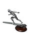Silber Surfer Figur 3D Gedruckt Höhe 23 cm-20 cm 1:8