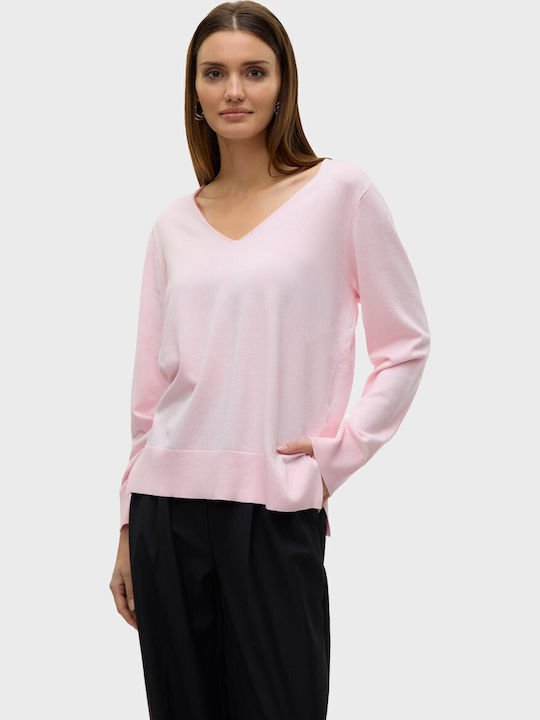 Vero Moda Silje Damen Pullover mit V-Ausschnitt...