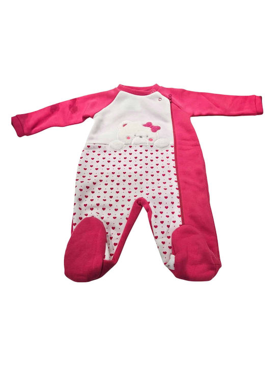 Rebekka Baby Bodysuit Fuchsia