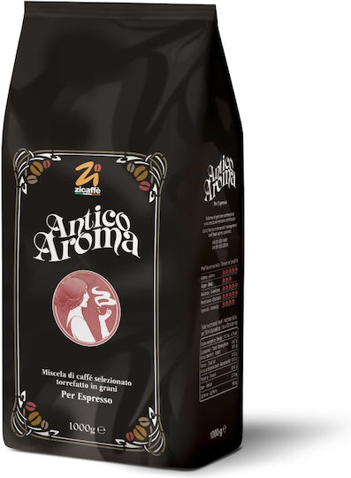 Καφές Espresso Zicaffe Antico Aroma 1000g Κόκκους