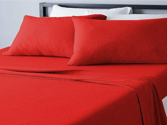 Ariete Bettbezug Baumwolle Übergröße 220x240 Red
