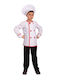 Kids Carnival Costume Master Chef Cook