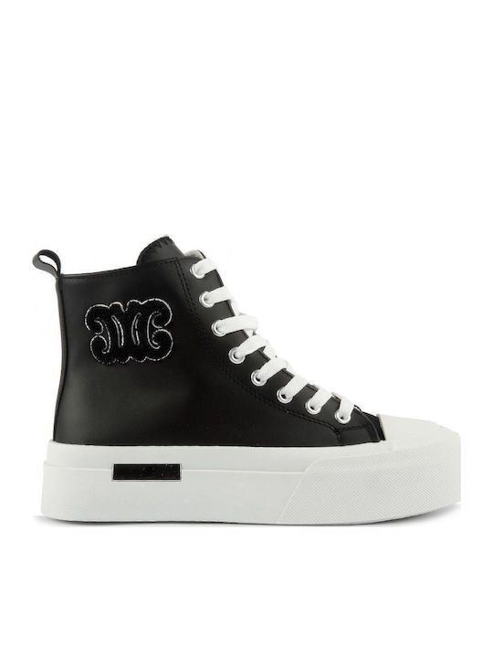 Fshoes Γυναικεία Flatforms Μποτάκια Μαύρο