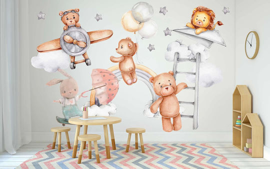 Decowalls Kinder Wandsticker Wand 60x120cm