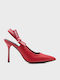 Red Heels with Strap