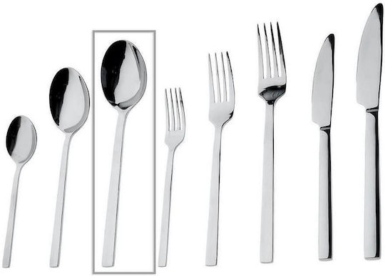 Espiel Divine Löffel Für Abendessen Rostfreier Stahl Grau 20.7cm CUS203K12 Espiel Divine Löffel Für Abendessen Rostfreier Stahl Grau 20.7cm CUS203K12