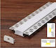 77-50547 Se-prow-30 Aluminiumprofil Flügel 3,0*1,5cm Ohne Rand 2 LED-Streifen Preis pro Meter Homelighting