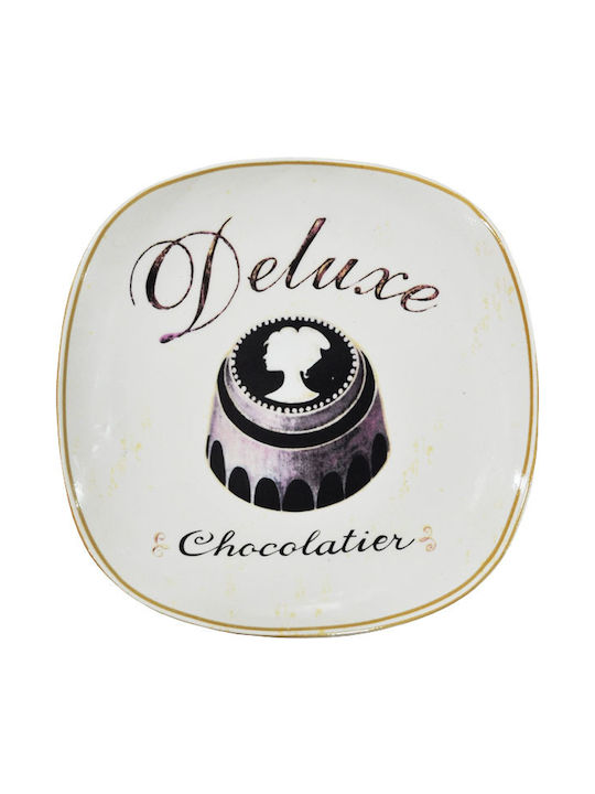 Sinialo Plate Desert Ceramic Beige 20.5cm